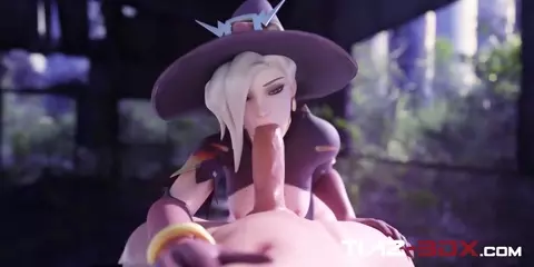 Witch Mercy Sucking Dick - Tiaz-3dx