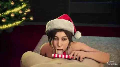 Lara Croft Christmas Blowjob - Kawaii Detective Enthusiast