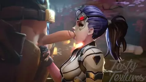 Talon Widowmaker Blowjob - Tastytextures