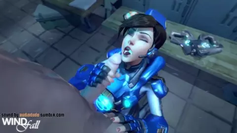 Tracer Deepthroat with Facial - WindFall