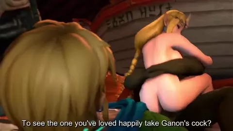 Ganondorf Fucks Zelda while Link Watches - Secaz