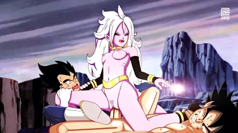 Dragonball Android 21 - Battle of the thot - Zanjivision (Loop)