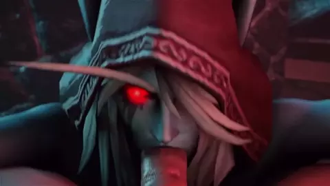 Sylvanas Blowing off some steam - Secazz