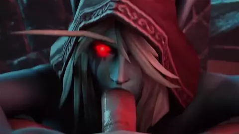 Sylvanas blowjob - Secazz