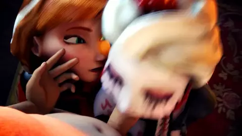 Anna Elsa Blowjob Domination - Lordaardvark