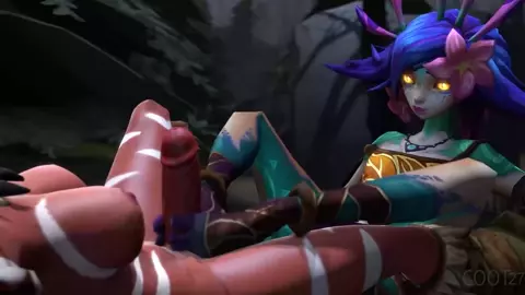 neeko and nidalee footjob - Coot27