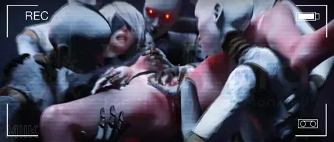 2B Robot Fingerfuck - Mllk