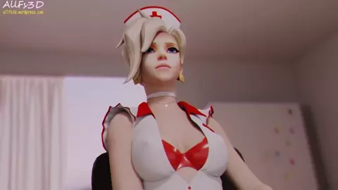 Nurse Mercy's tired feet - Allfy3D