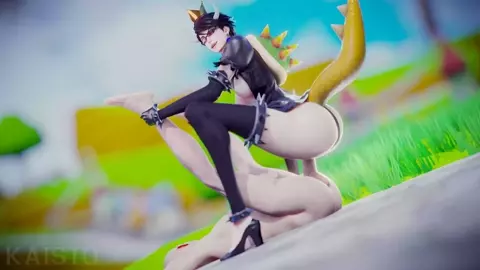 Bayonetta Bowsette animation - Kaisto