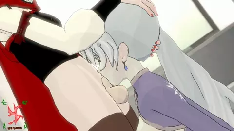 Ruby Rose using Weiss' face as her personal onahole - SFMslayer