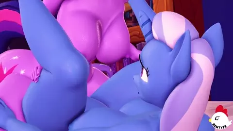 Twilight And Trixie Futa  - Hentype