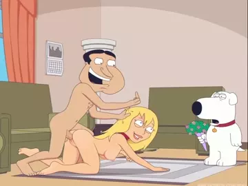 Family Guy - Brian's girlfriend fucks Quagmire