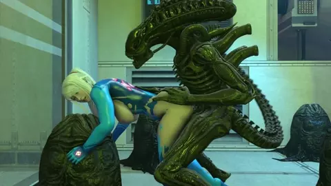 "Sarah Samus" V Xenomorph