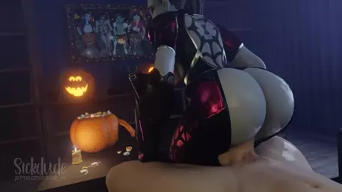 Halloween Widowmaker Riding