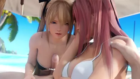 Honoka and Marie Rose Titty Fuck [lazyprocrastinator]