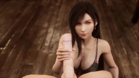 [FF7] Tifa Handjob [4K] [JuicyNeko]