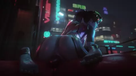 [Overwatch] Widowmaker Riding (Black) [4K] [VGErotica]