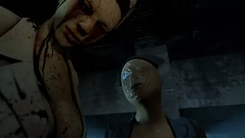 Bubble head nurse paizuri (Silent Hill)