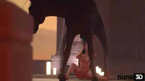 Zelda with Horse