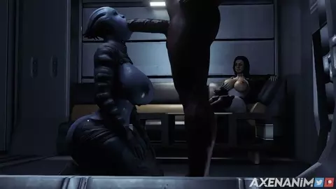 Liara face fuck