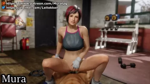 Mila riding in the gym (DoA)