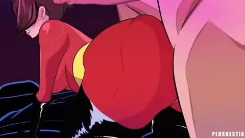 Helen Parr Anal Queen [White][Plusbestia]