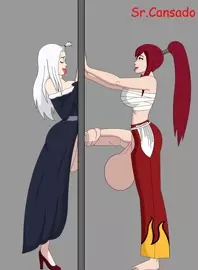 Mirajane Strauss and Erza Scarlet [Sr.Cansado]