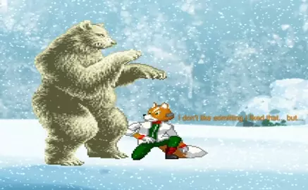 MUGEN - Fox and Falco lost in the snow