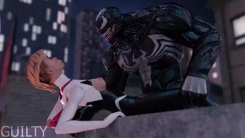 Spider-Gwen X Venom - Xray (4K60FPS) [Guiltyk]