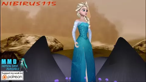 Elsa takes tentacle