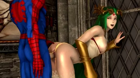 Palutena x Spider-man