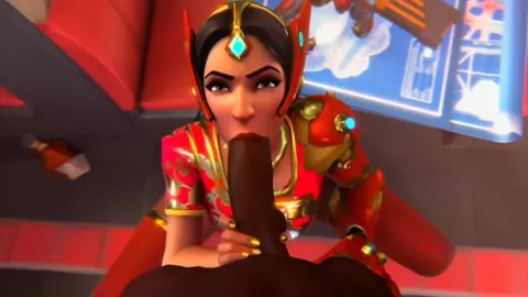 symmetra Blowjob [Blacked] [Leeterr]