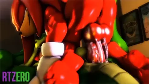 Knuckles and Vector Hot Sex [RTZero]