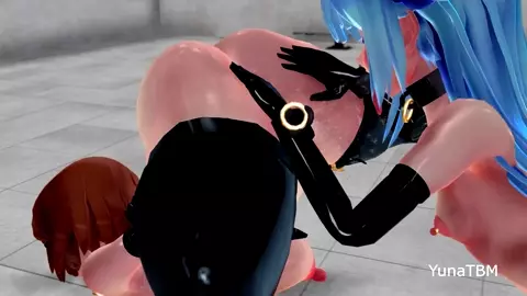 【MMD R-18】Jack-O Pose Challenge