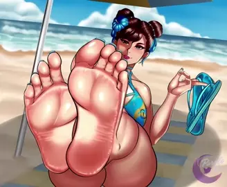 Chun Li Feet Tease