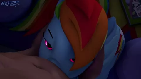 Rainbow Dash Blowjob Dark [Godoffury] 60fps