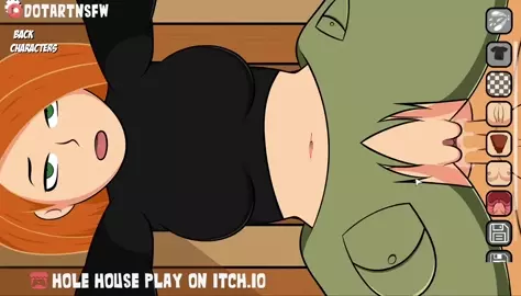 (Hole House Game) Kim Possible Doggy