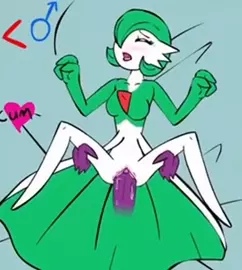 Gardevoir in bed