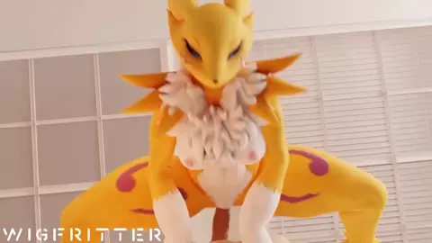 Renamon Riding - Wigfritter