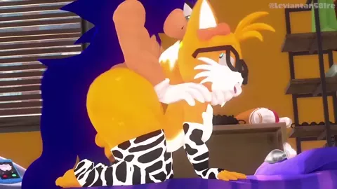 Sonic fucking Nerd Tails With Sound [Leviantan581re]