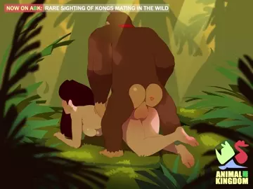 Pauline and Donkey Kong Mating in the Wild