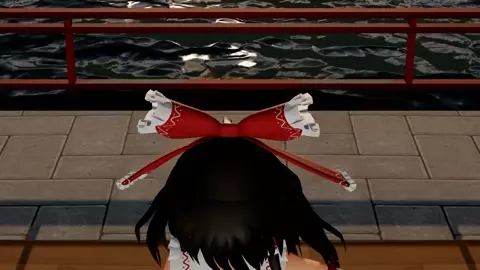 Reimu strip in the sun's rays