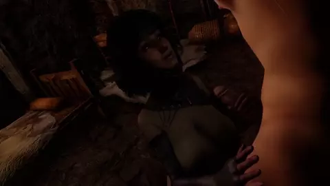 Dark Elf blowjob POV