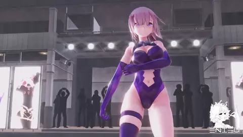 Astolfo and Mash Public Sex Dance [Anaconda][MMD]