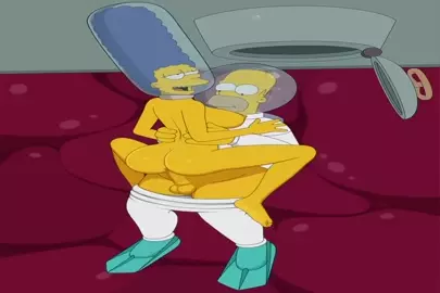 Marge and Homer (nude v1)