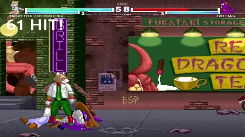 Fox McCloud VS Fang [MUGEN #17]