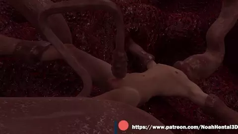 (NoahHentai3D) Tentacle Milking 4 Third Person Sound