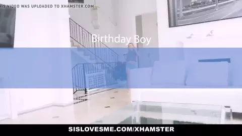 SisLovesMe - Sexy Step-sis Surprises Brother on Bday