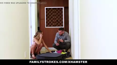 FamilyStrokes - Flashing Her Pussy For Pervy Uncle