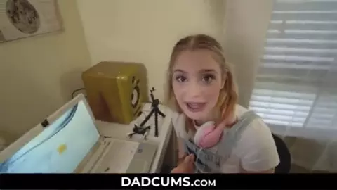 My Daugther's Friend Deepthroats My Entire Cock - DadCums.com